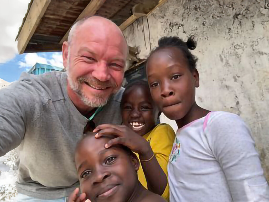 Morten i Kenya